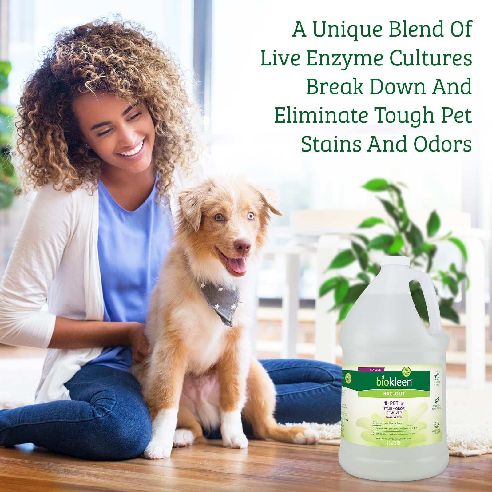 Bac Out Pet Stain Remover (160 Fl Oz)