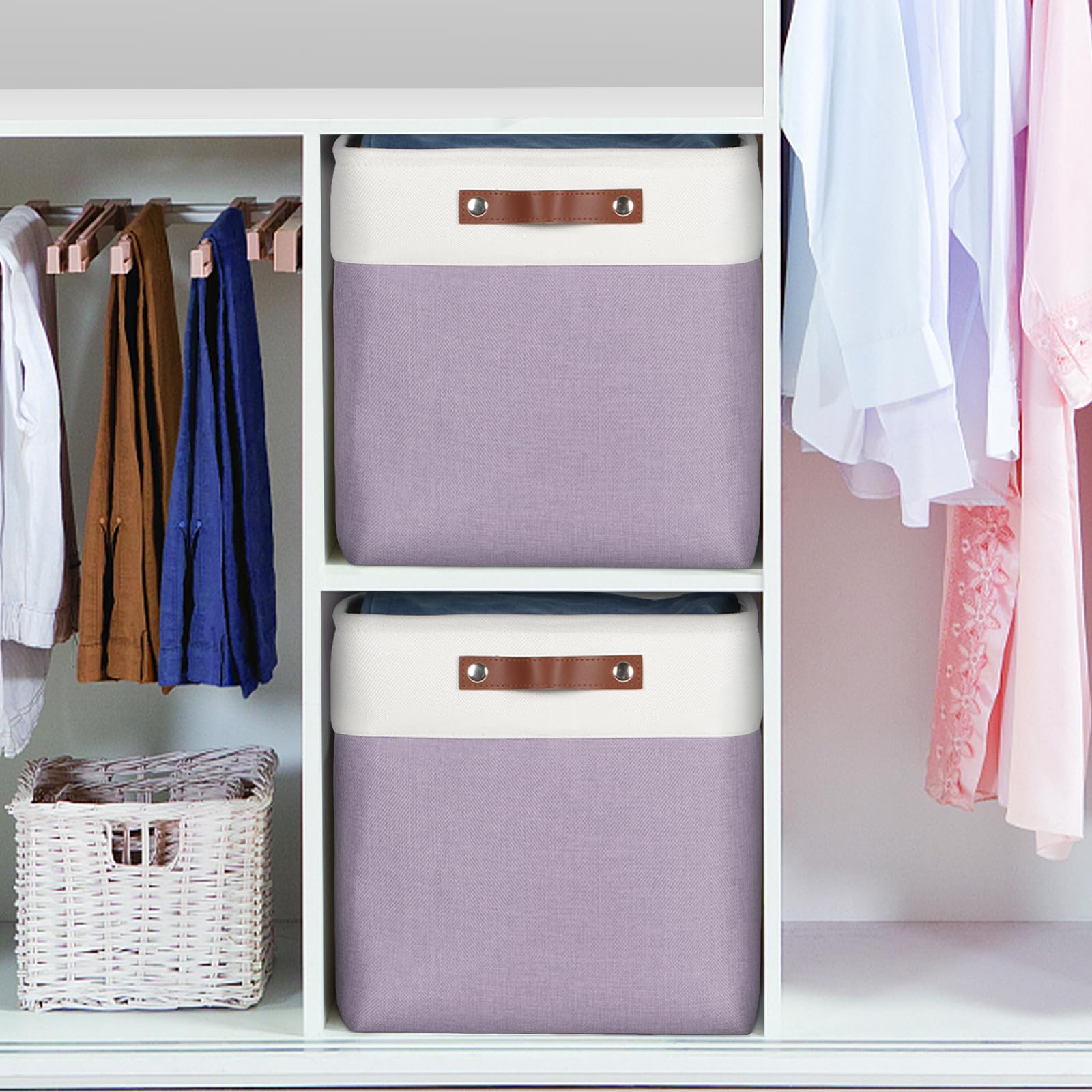 Cube Storage Bins (4 Count)