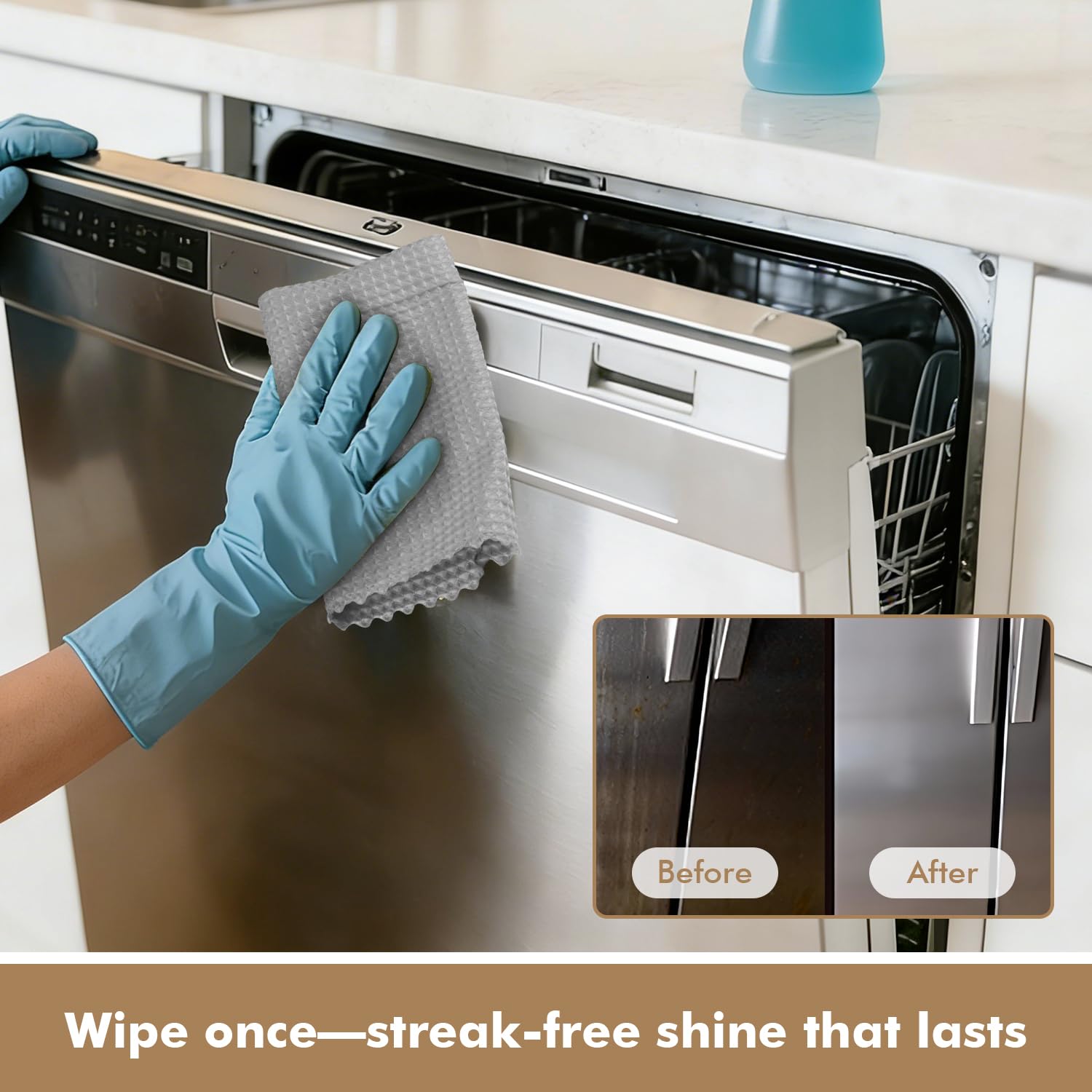Microfiber Glass Cleaning Cloth (12 Count)