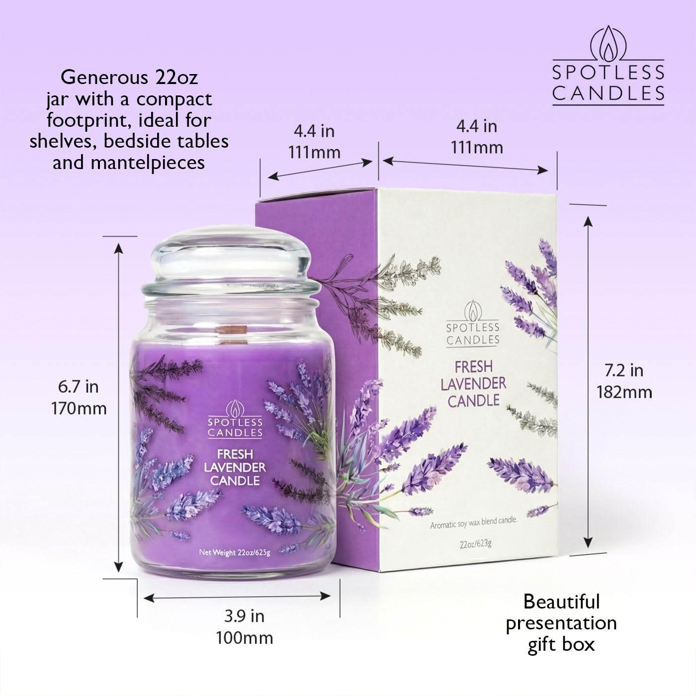 Lavender Candle 22oz