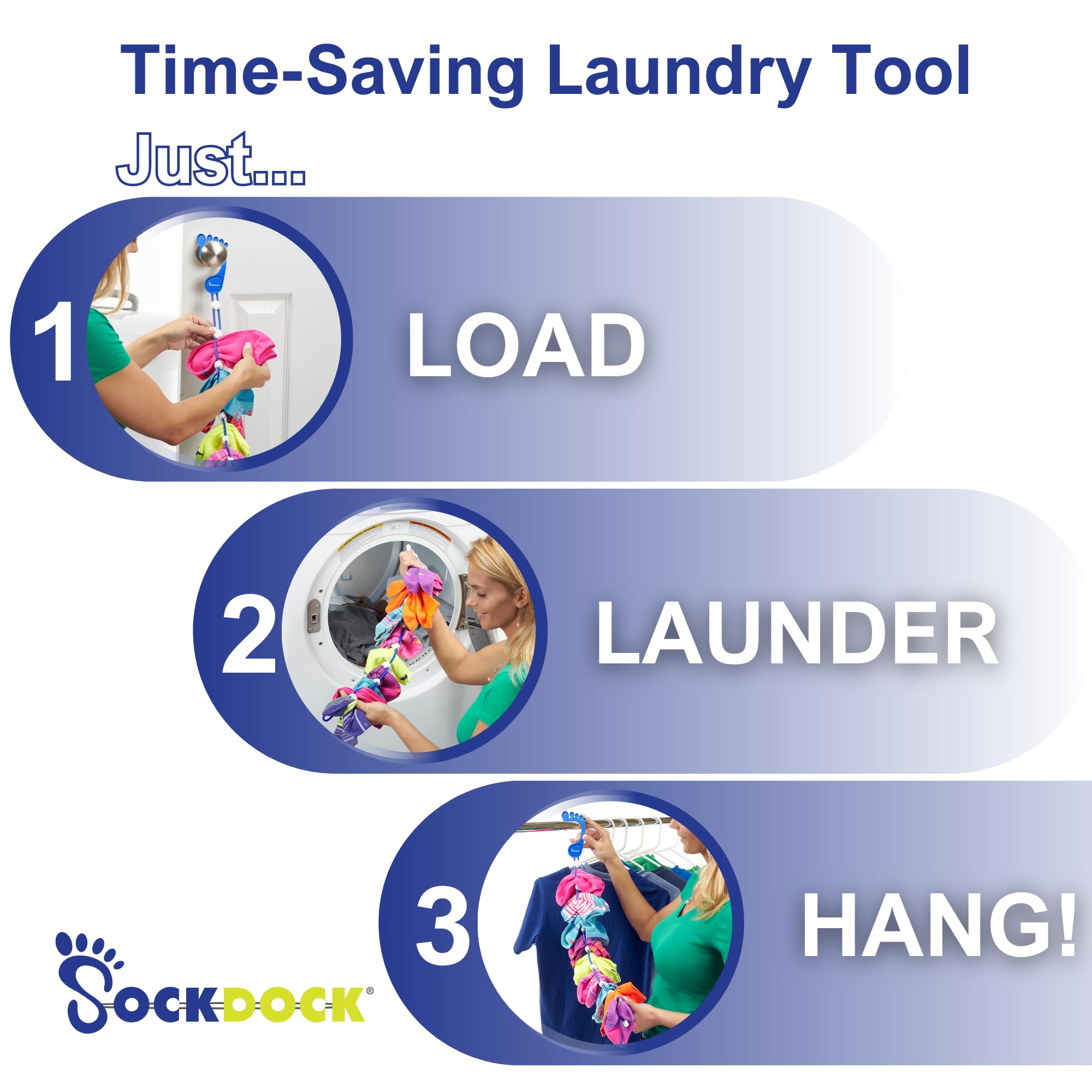 2 Pack Sock Laundry Tool