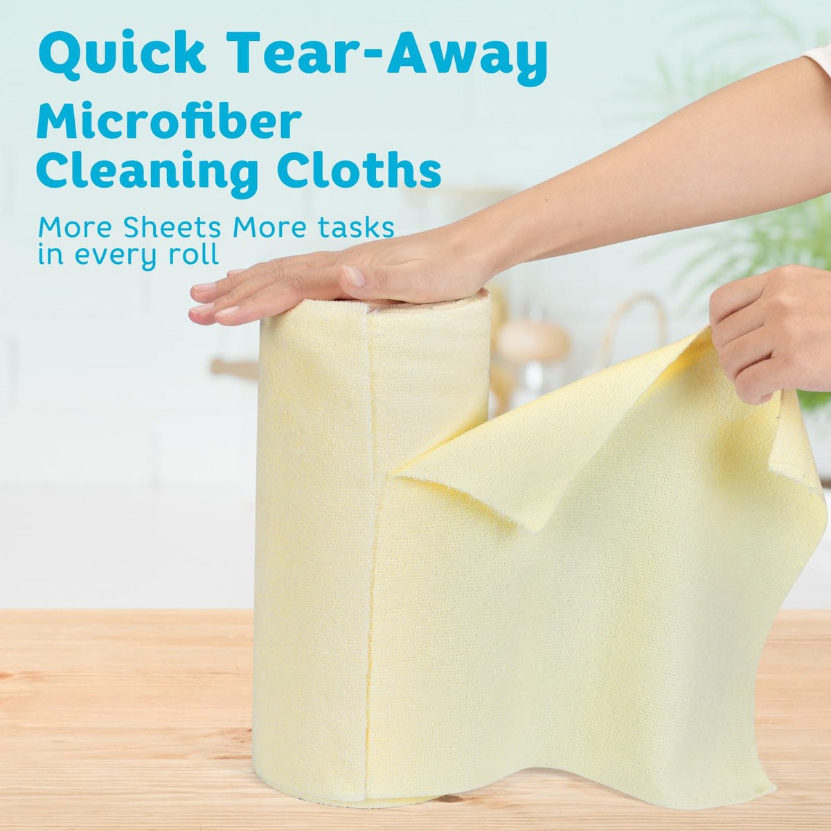 Matthew Microfiber Cleaning Cloth Roll 72Pack (72 Count)