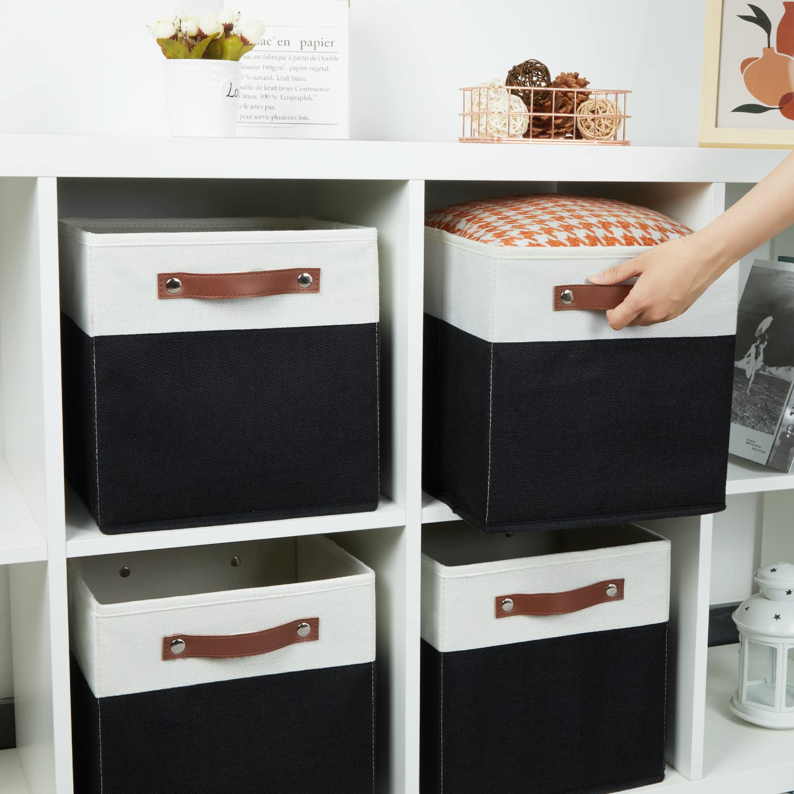 Cubes Storage Bins Set of 4 (4 Count)