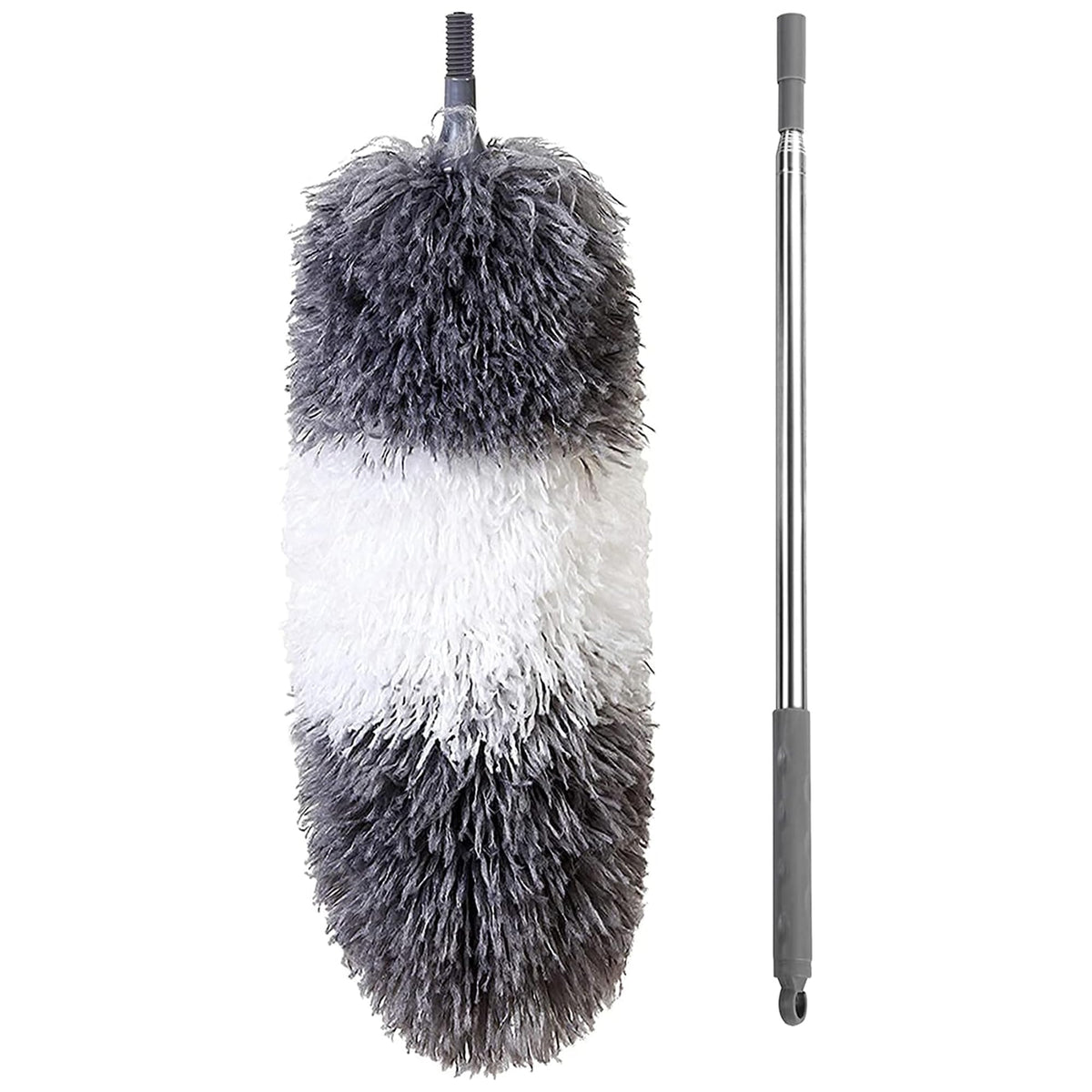Microfiber Feather Duster with Extendable Pole and Bendable Head