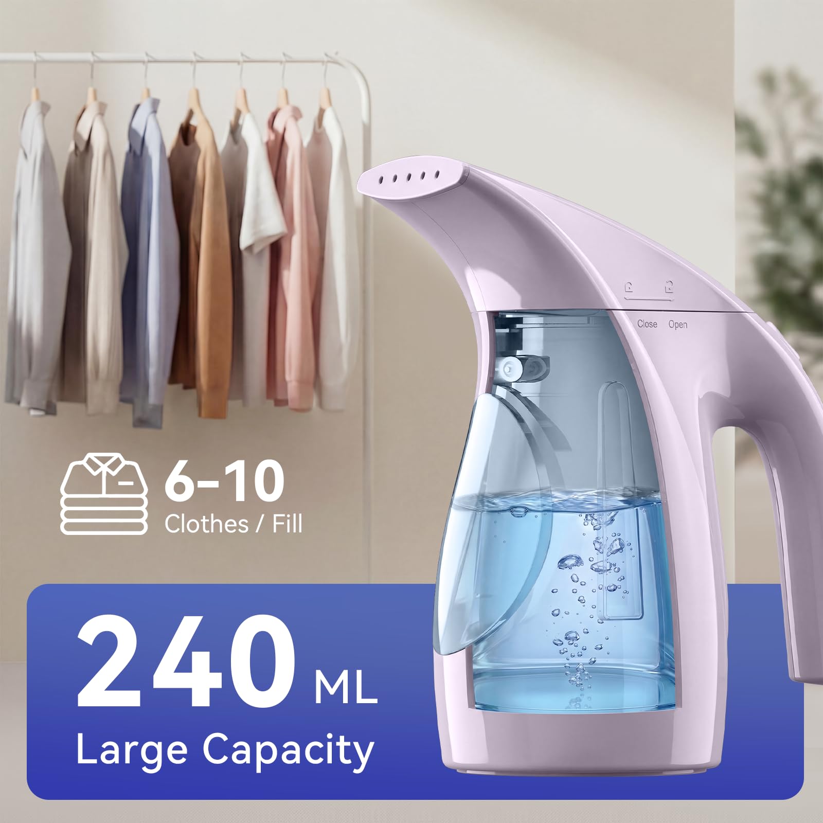 Upgraded Steamer for Clothes