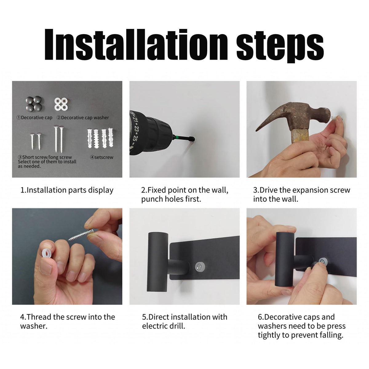 Wall Mounted Coat Rack