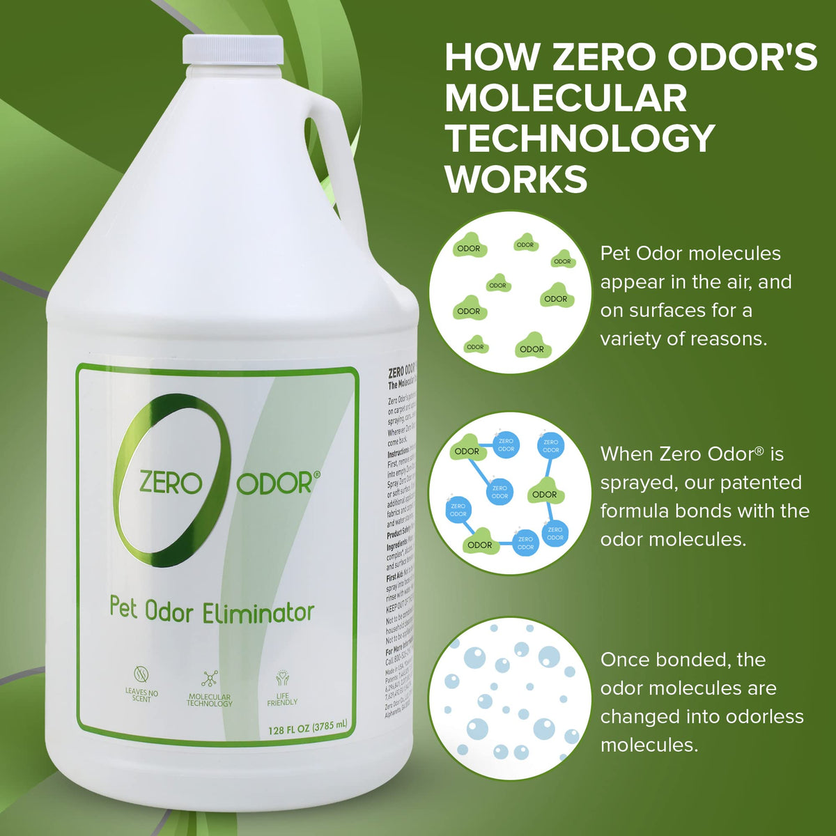 Pet Odor Eliminator Refill for Cat & Dog Urine