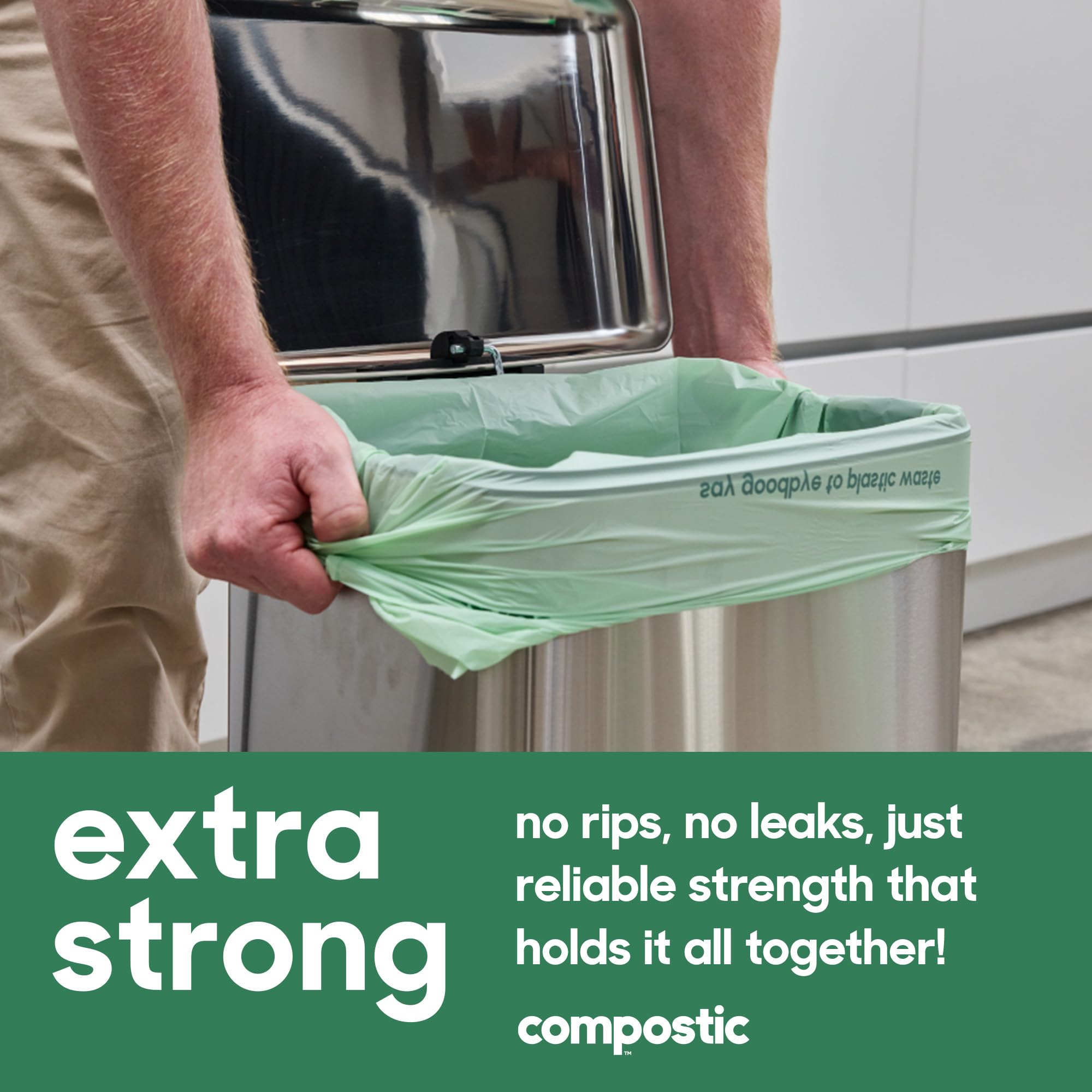Compostable Trash Bags (100 Count)
