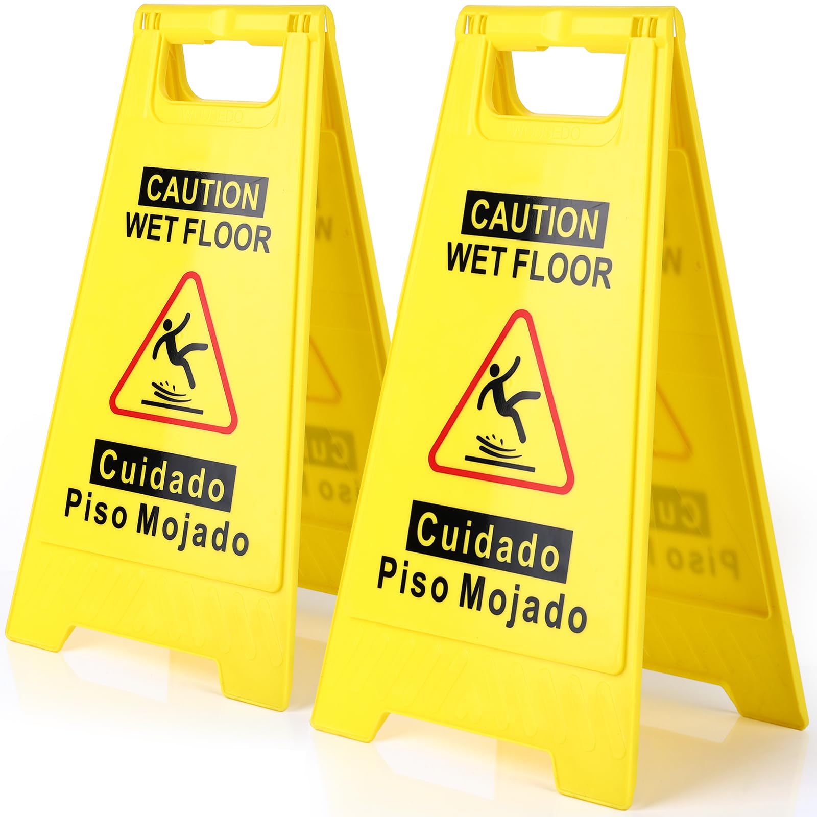 2 Pack Caution Wet Floor Sign (2 Count)