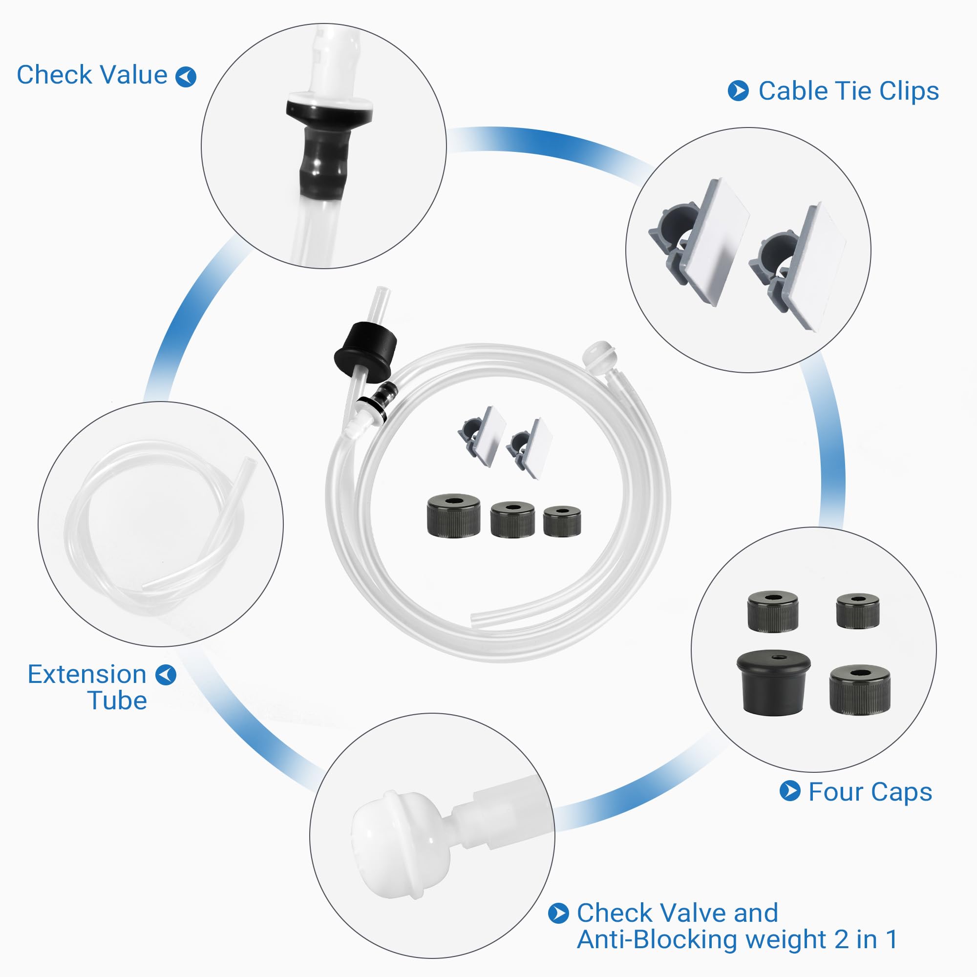 Sink Soap Dispenser Extension Kit