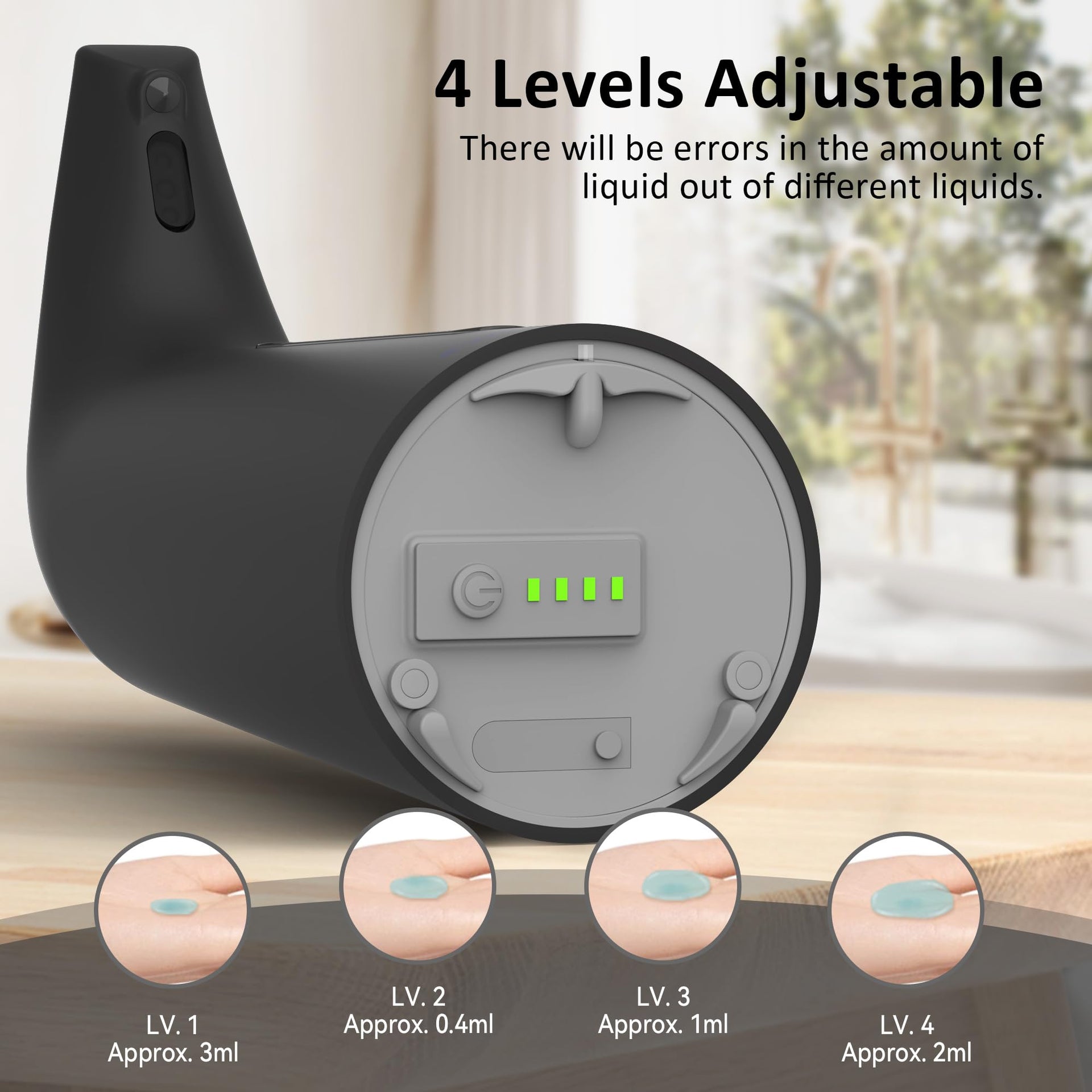 Touchless Automatic Soap Dispenser 400ml Rechargeable