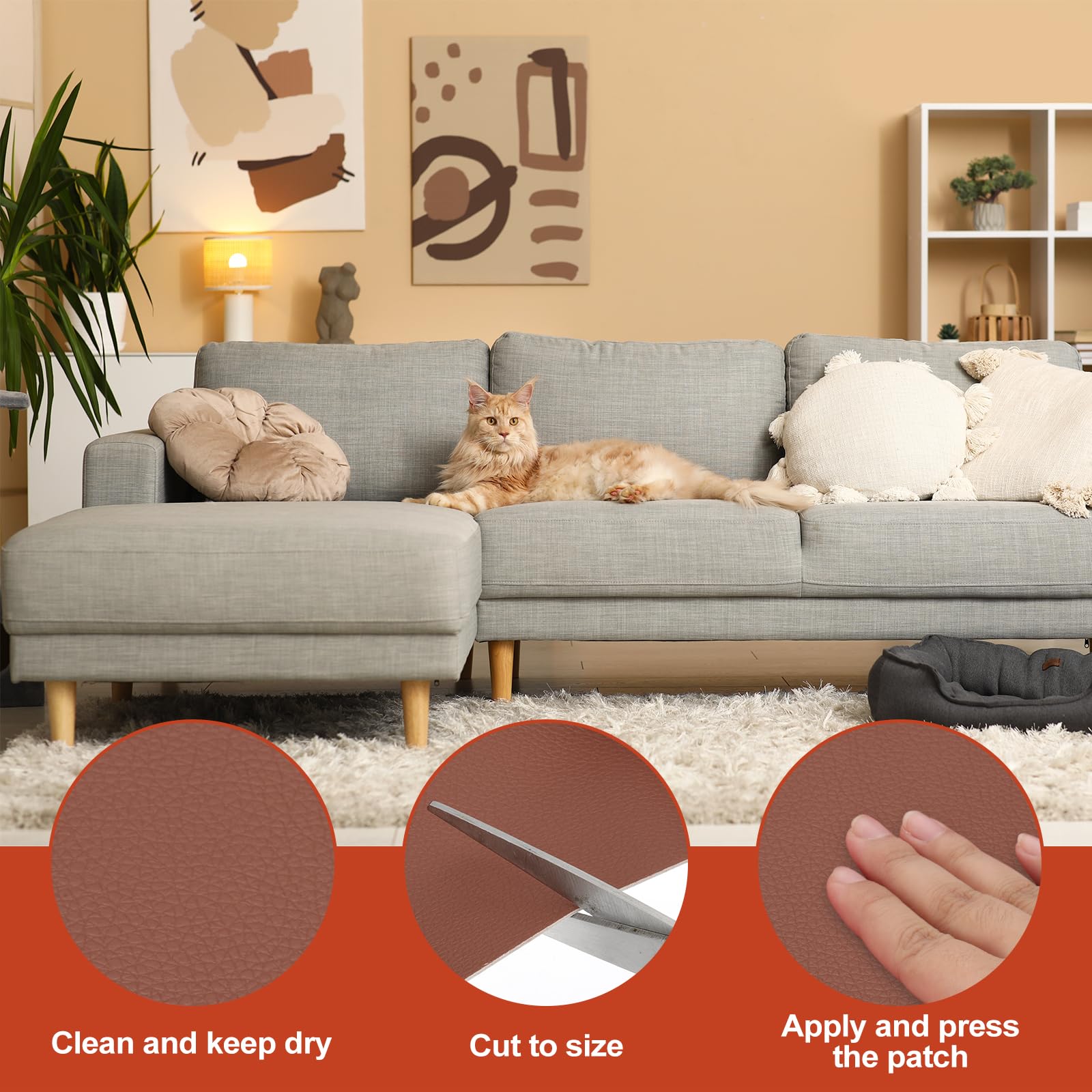 Leather Patches Tape for Furniture