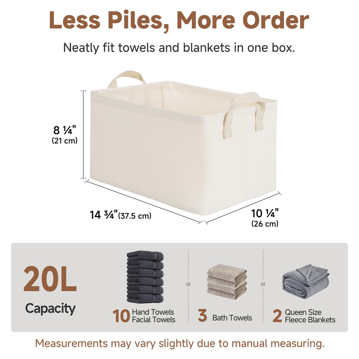 Fabric Storage Bins (2 Count)
