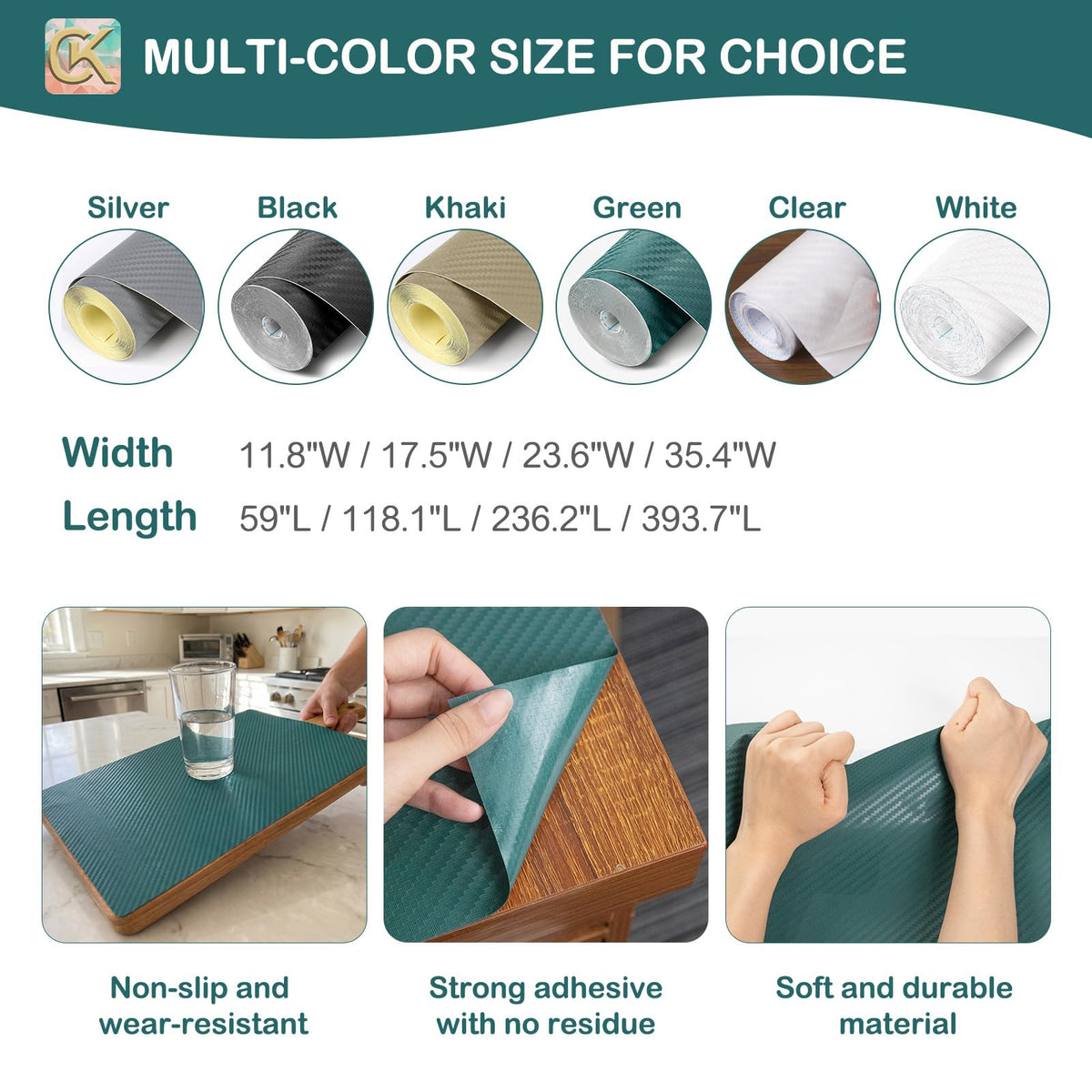 Self Adhesive Shelf Liner Kitchen Liner (4180.64 Sq Ft)