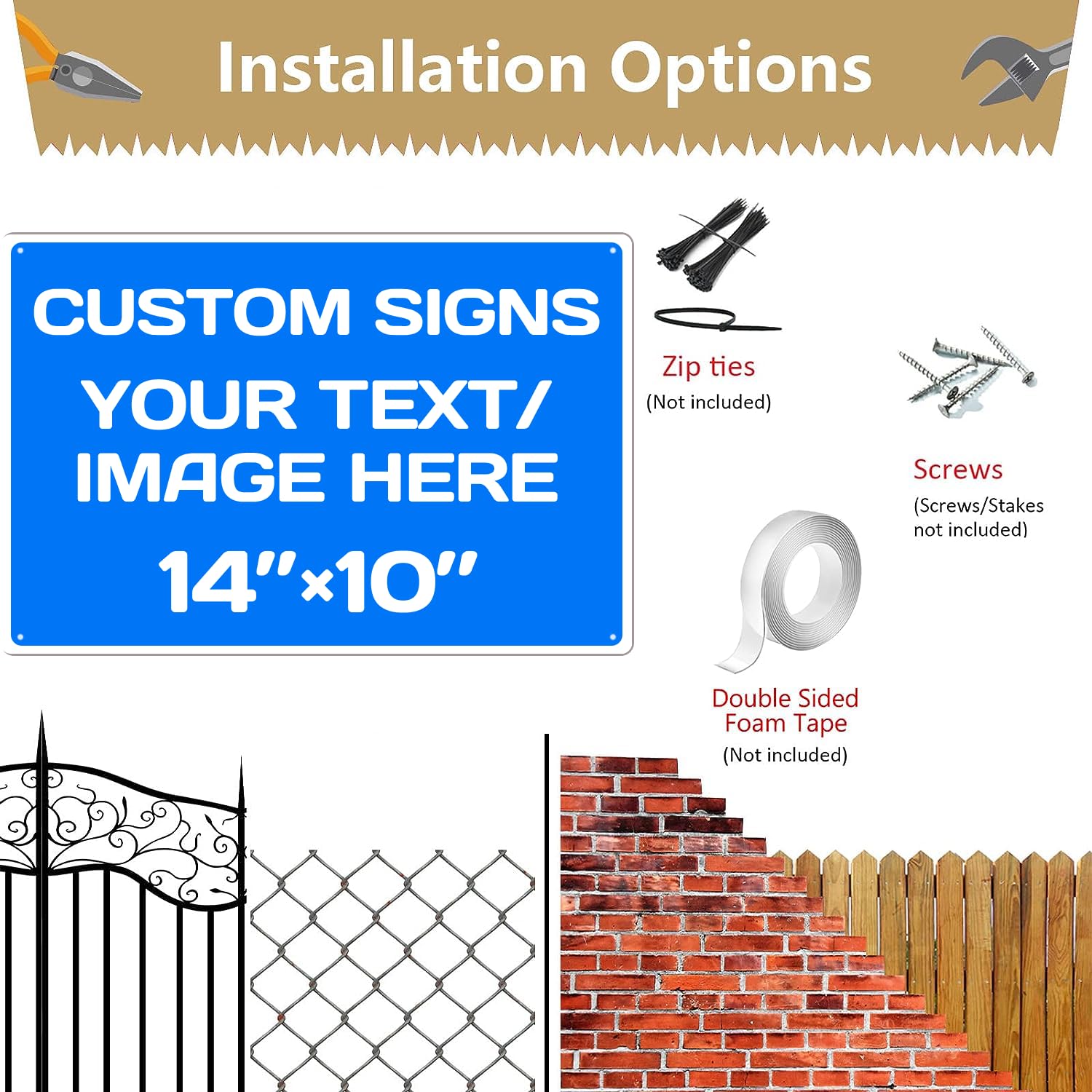 Personalized signs