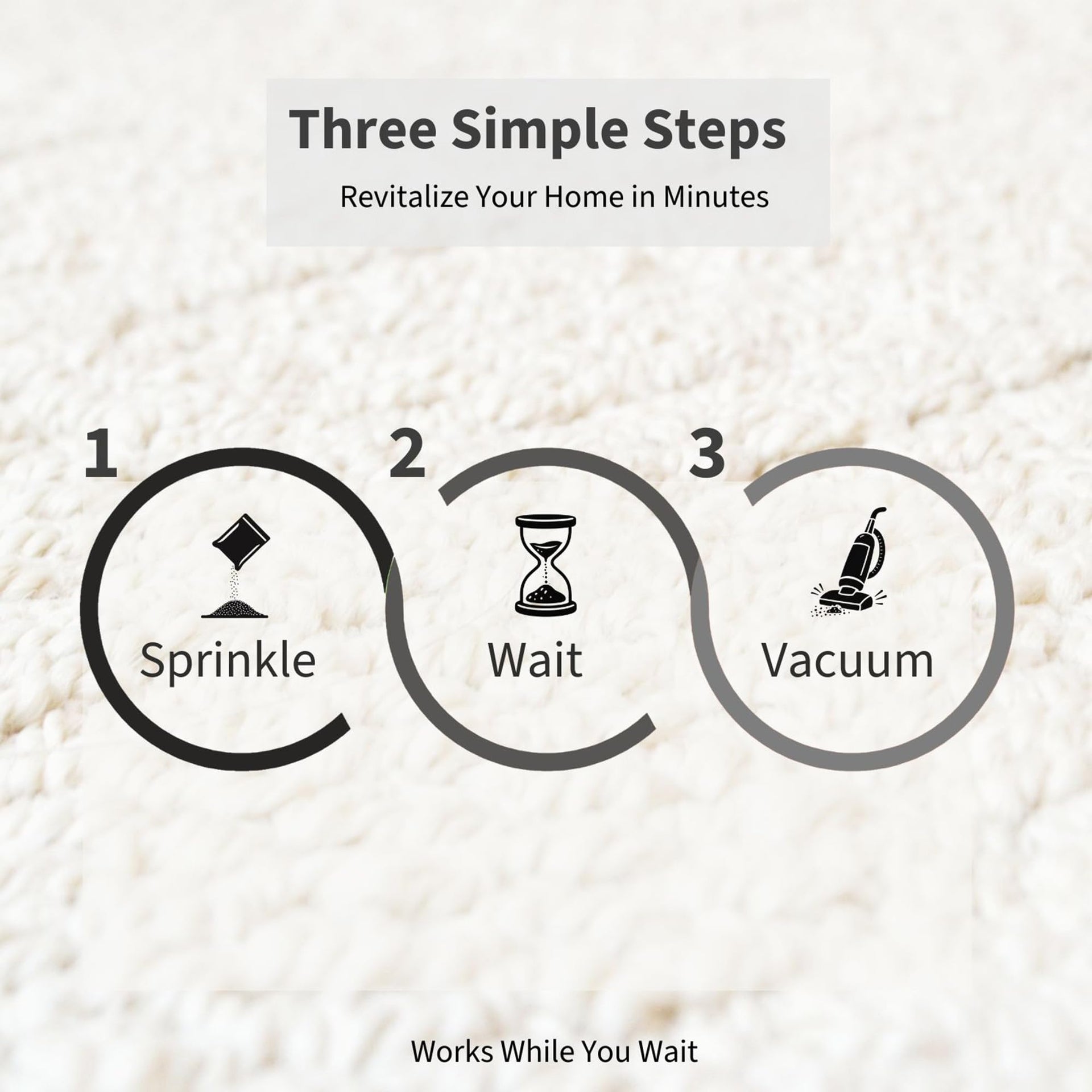 Vanilla Cream Carpet Deodorizer Powder (36 Ounce)