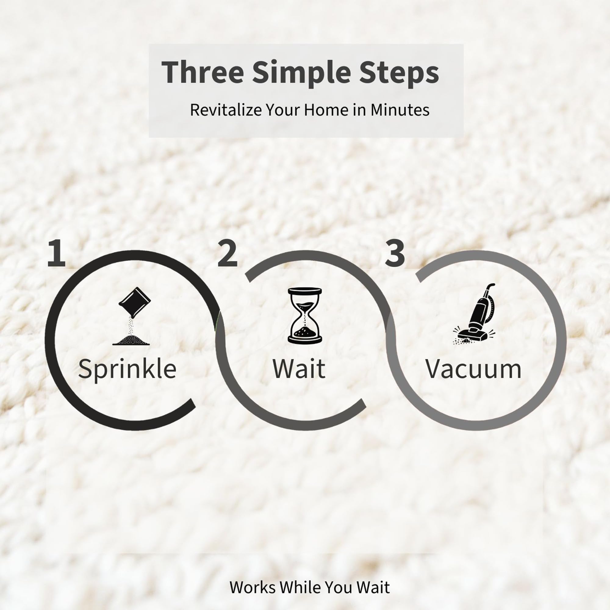 Vanilla Cream Carpet Deodorizer Powder (36 Ounce)