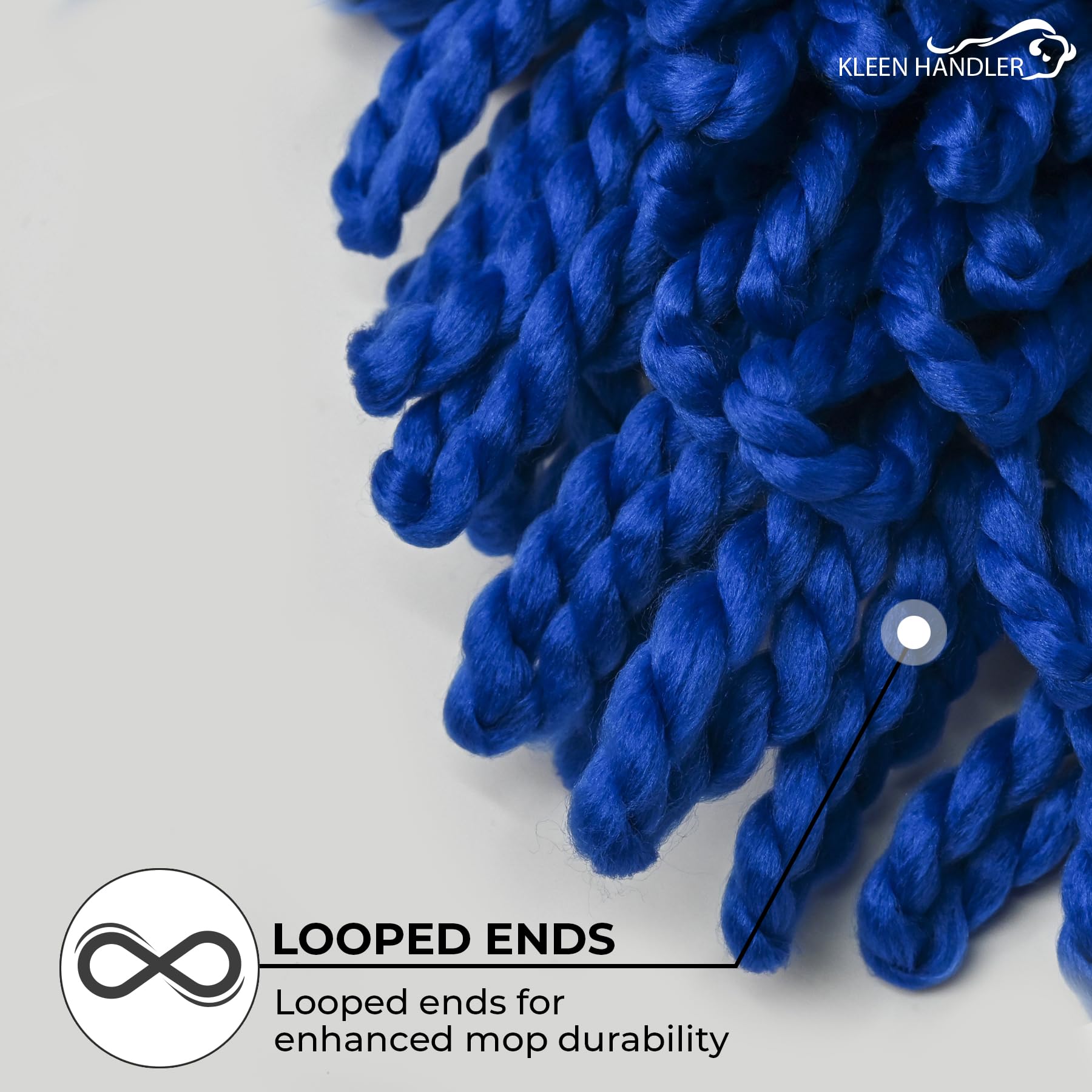24" Microfiber Dust Mop Head Replacement (3 Count) - ModHome Supplies