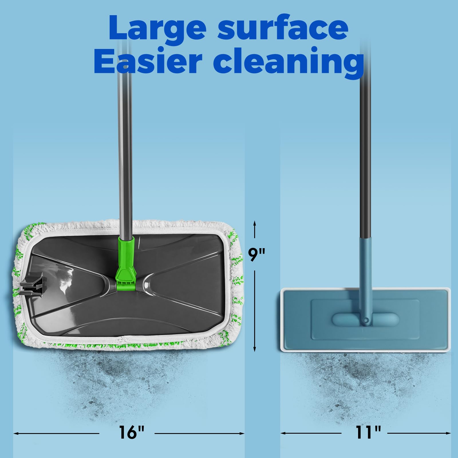 Microfiber Flat Mop