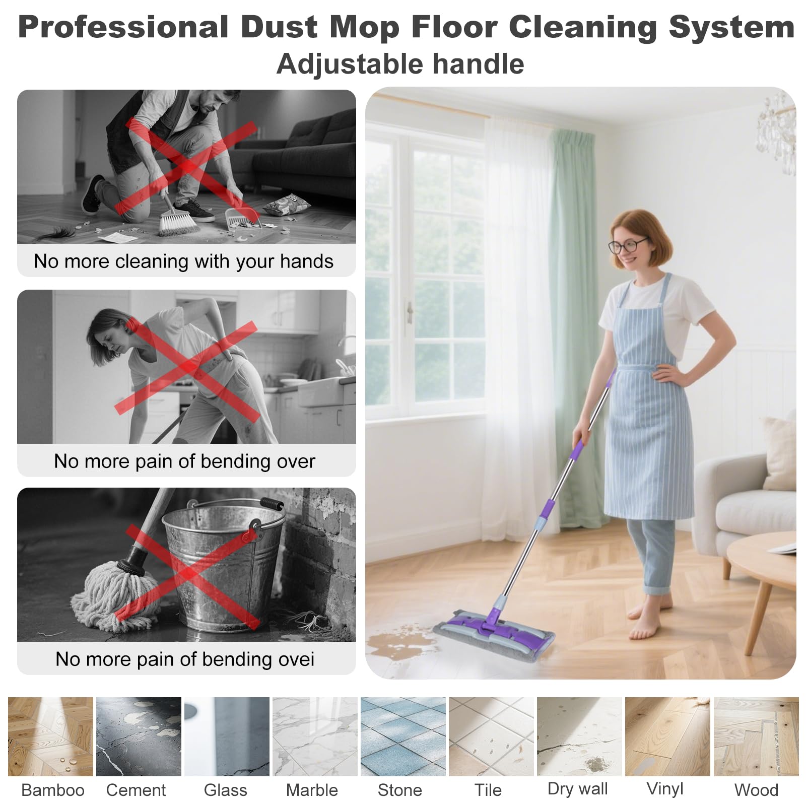 Microfiber Mops for Floor Cleaning - ModHome Supplies