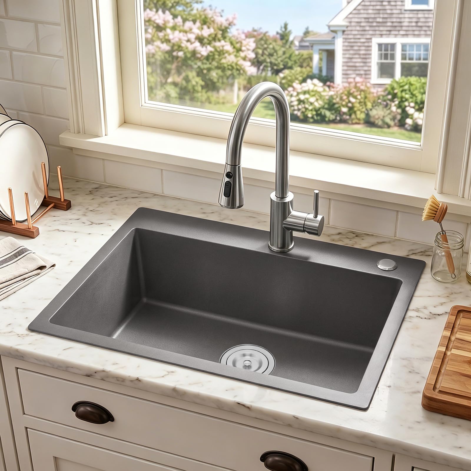 20x16 Inch Drop in Kitchen Sink