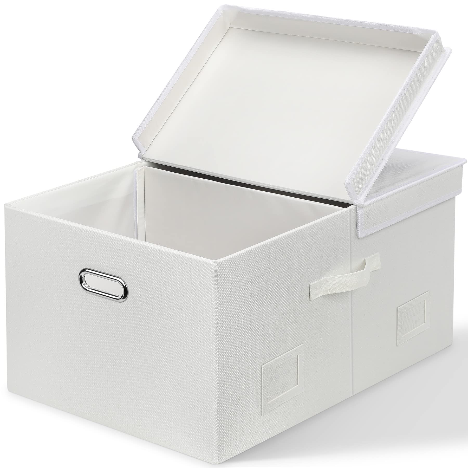 75 Quarts Extra Large Decorative Storage Bins with Lids