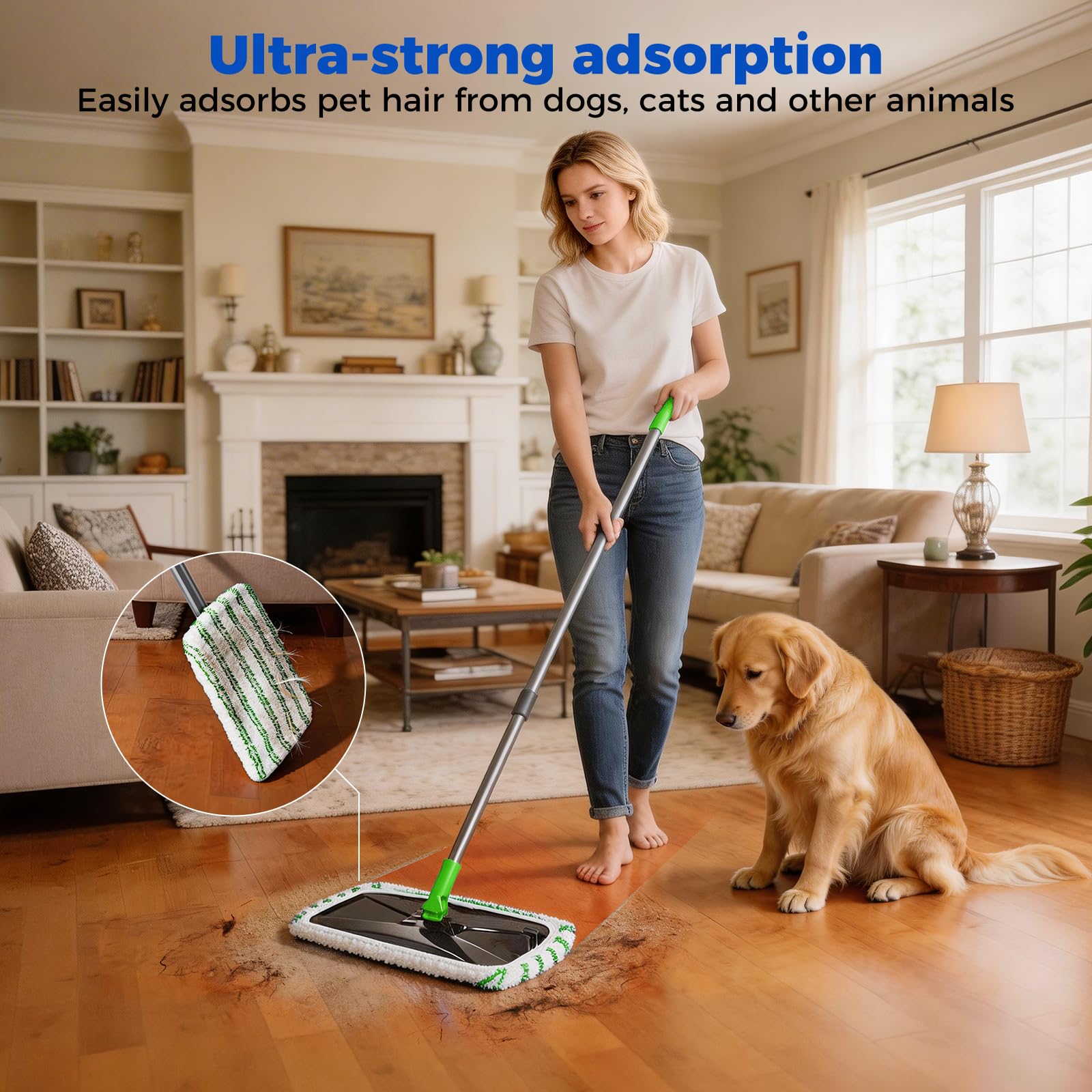 Microfiber Flat Mop