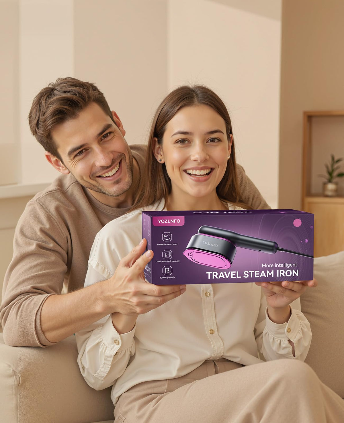 Travel Steamer for Clothes 1200W