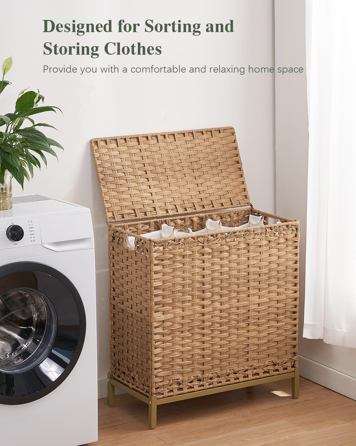 Laundry Hamper with Lid