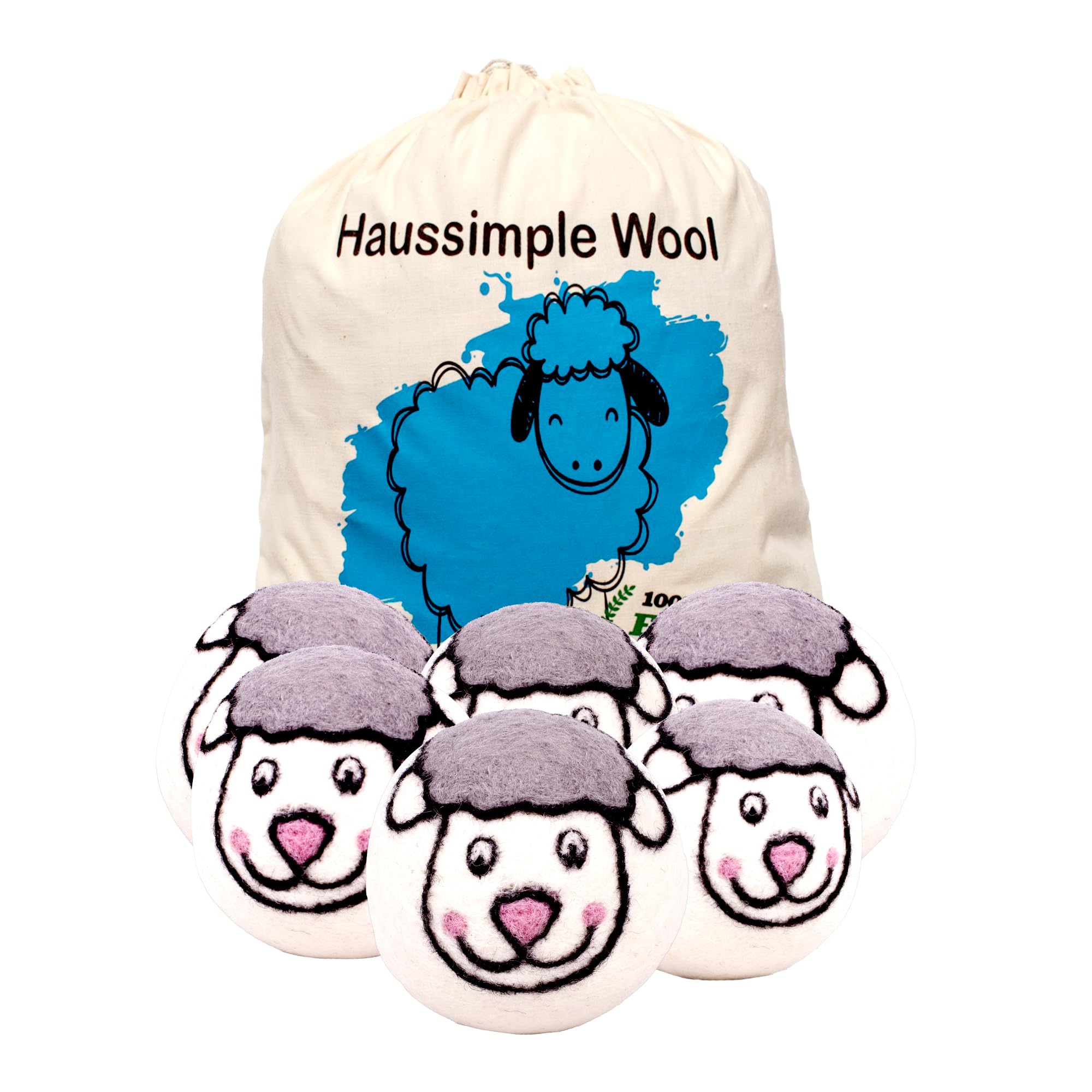 Wool Dryer Balls 6 (6 Count)