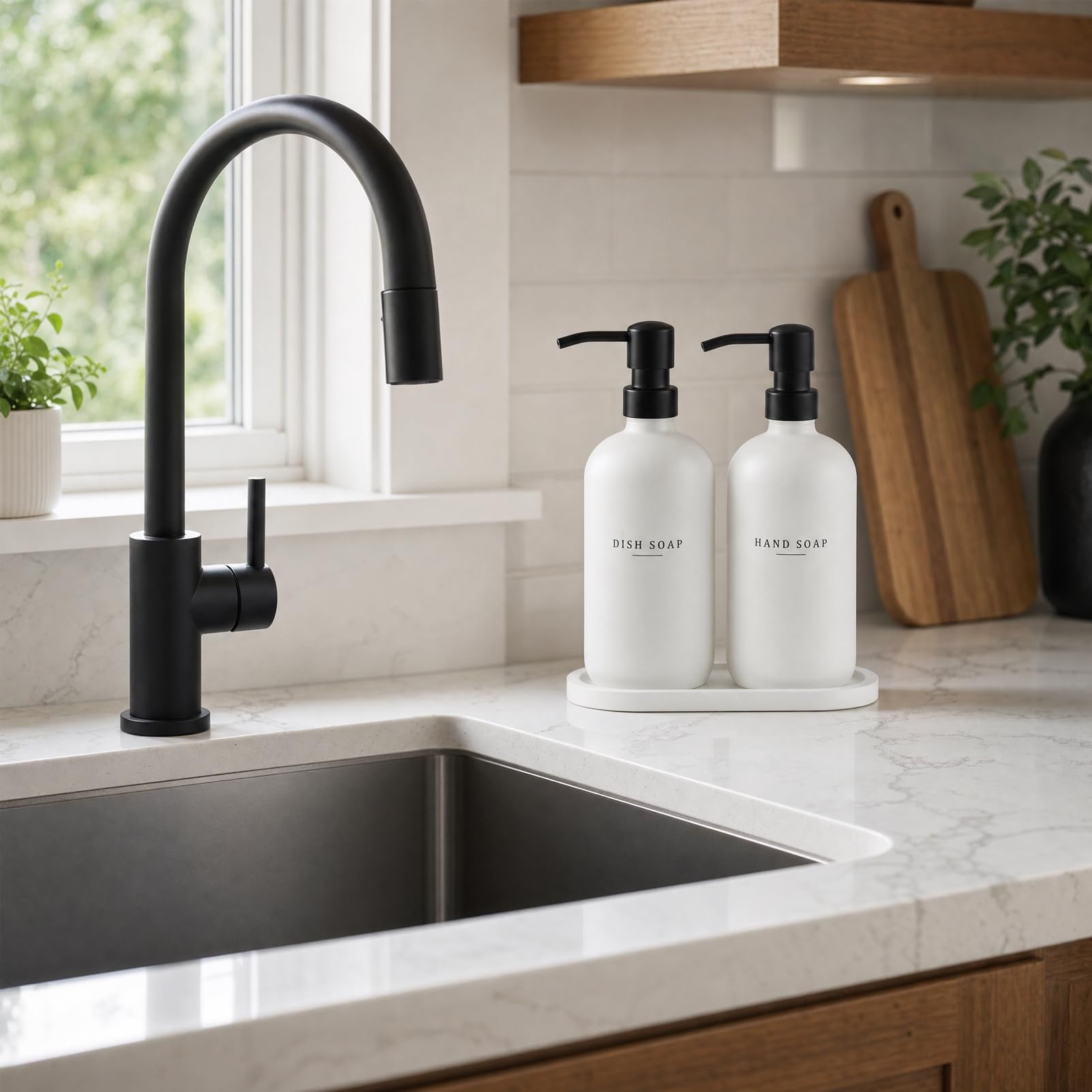 Glass Soap Dispenser (2 Count)