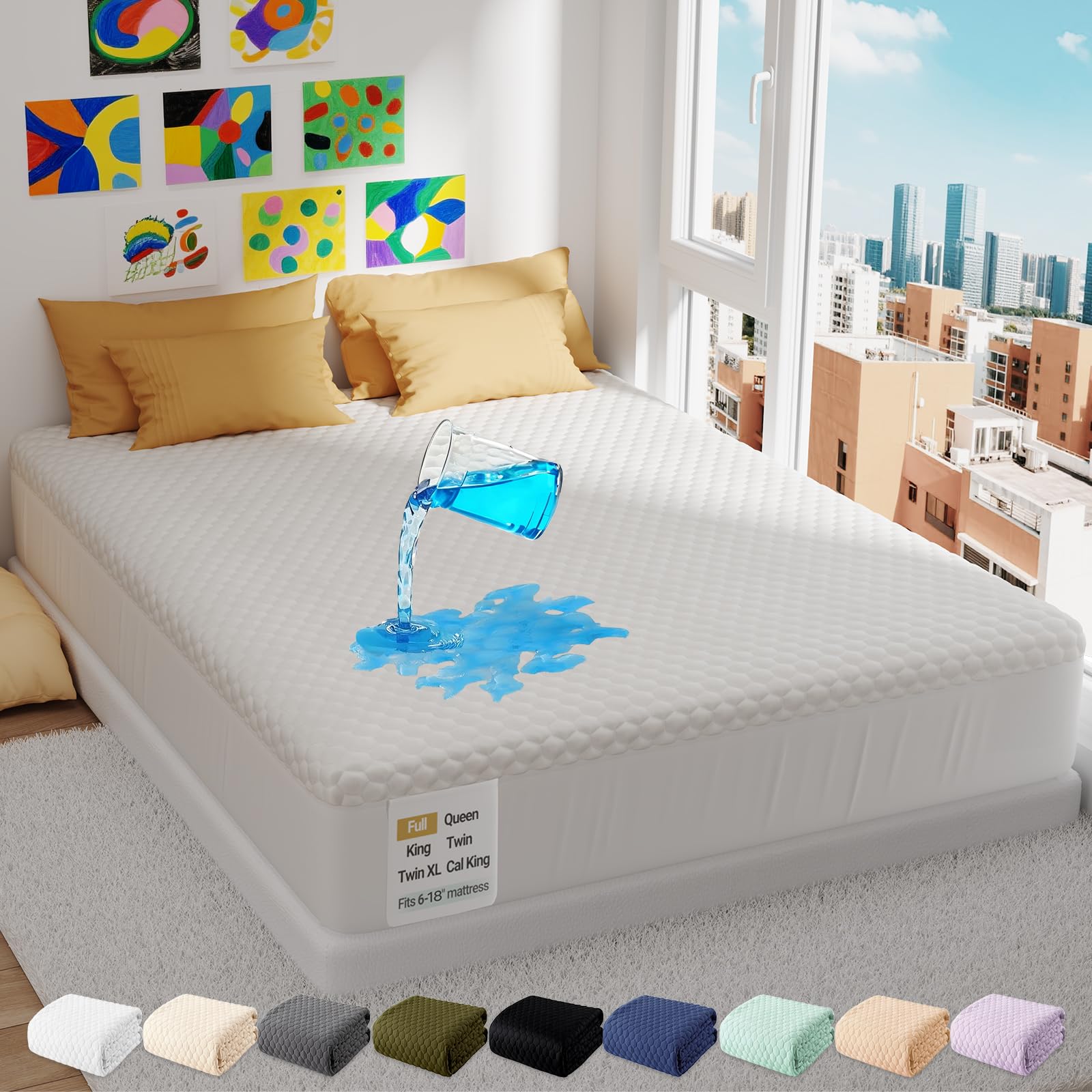 100% Waterproof Mattress Protector