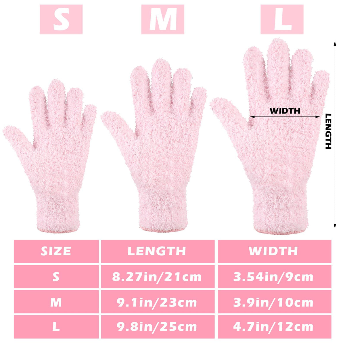 3 Pairs Microfiber Dusting Gloves for Plants Leaf