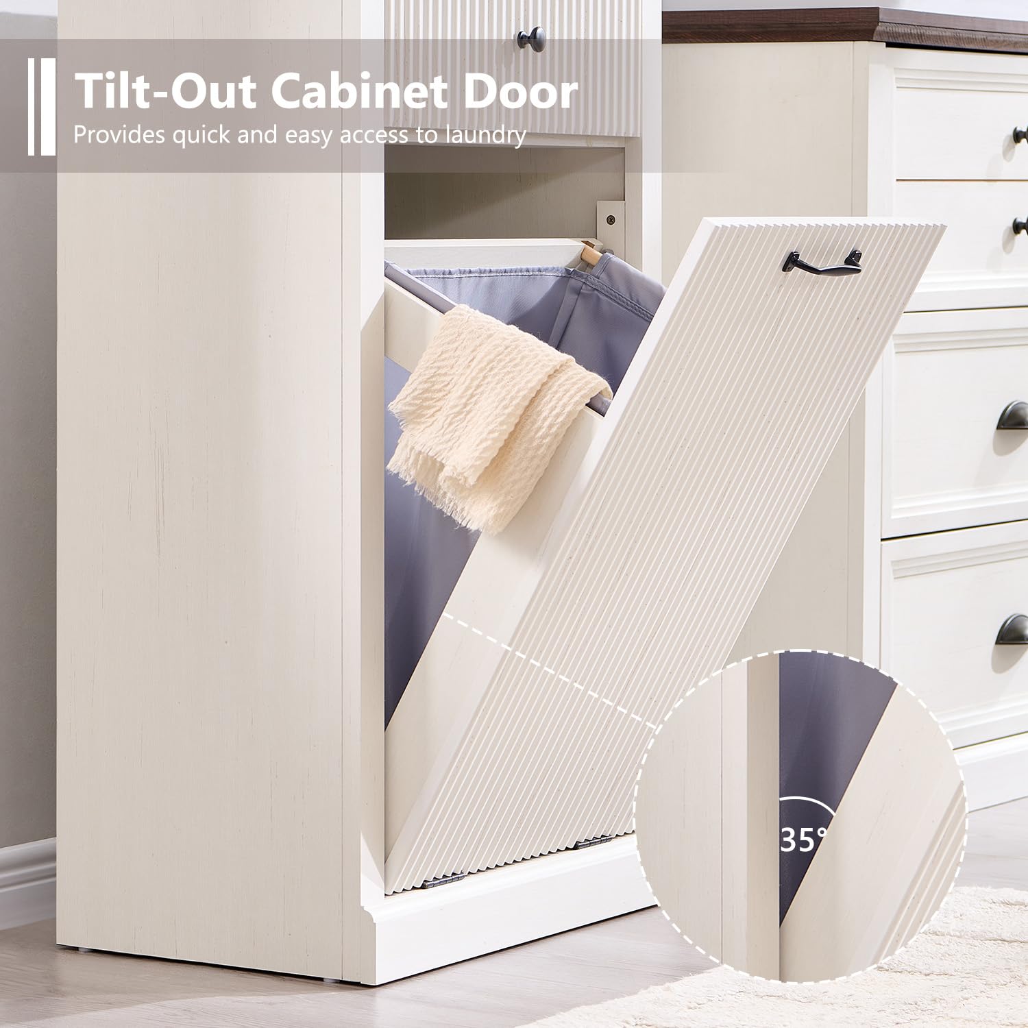 Tilt Out Trash Can Cabinet