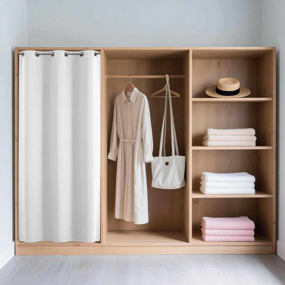Door Curtain Blackout Curtains for Doorway Privacy Closet Drapes