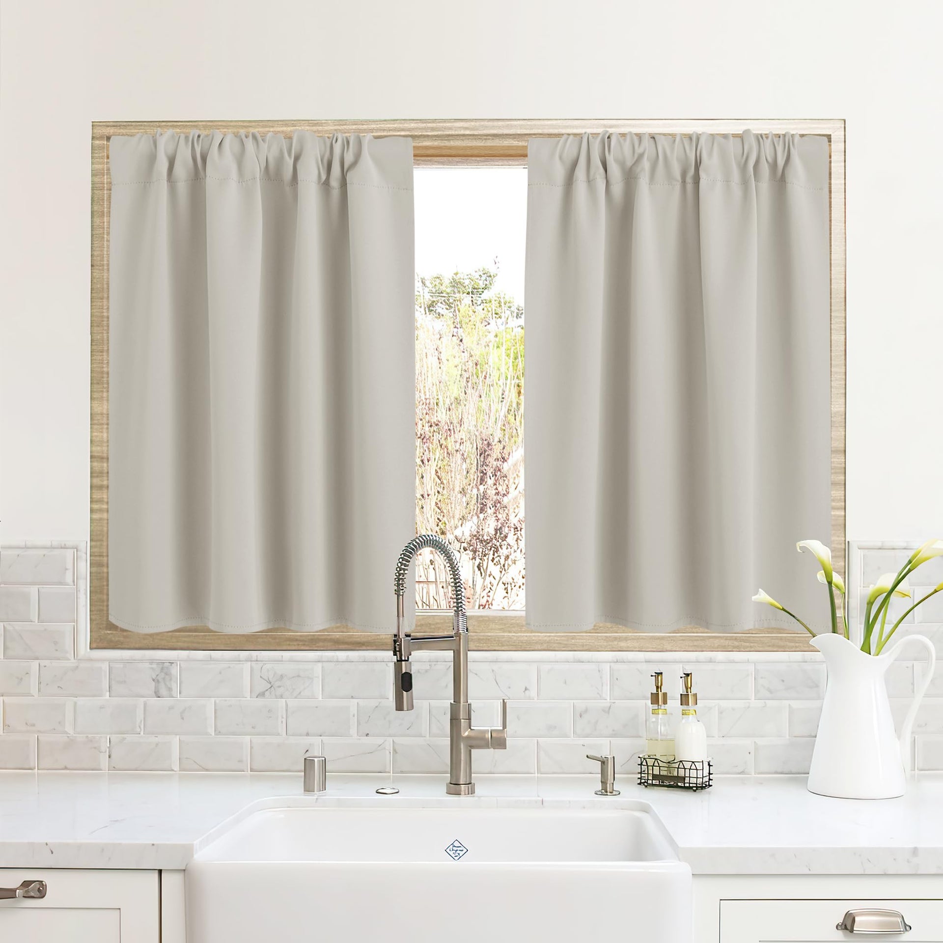 Half Curtain Tiers 36 inch Length (2 Count)