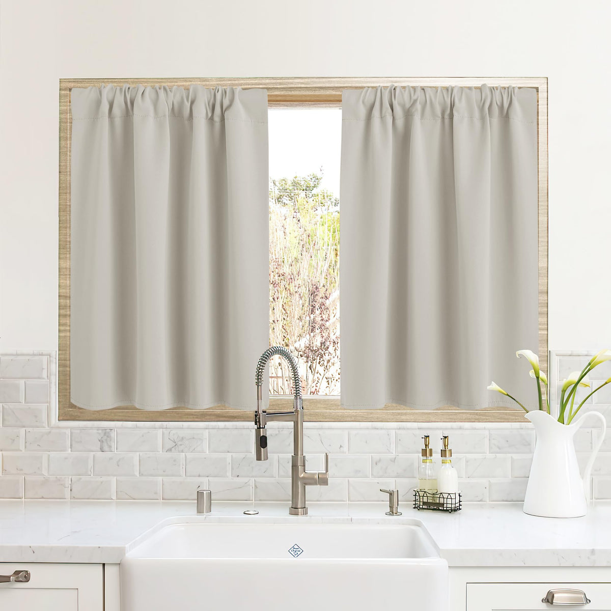 Half Curtain Tiers 36 inch Length (2 Count)