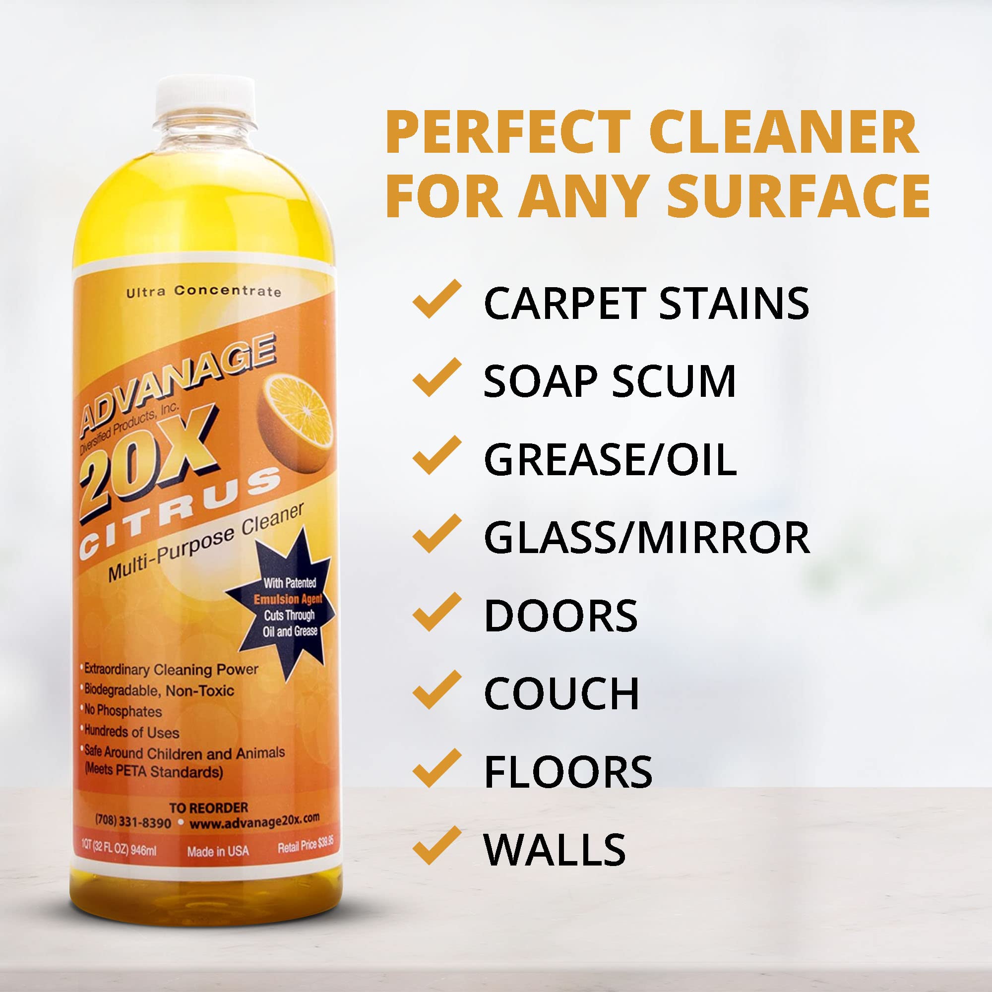 Advanage 20X All Purpose Cleaner Concentrate (32 Fl Oz)