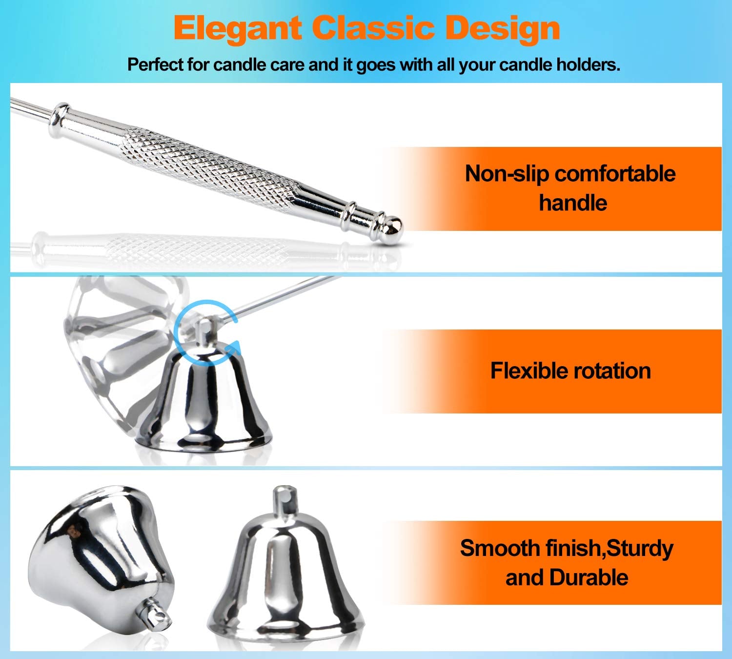 Candle Snuffer Silver