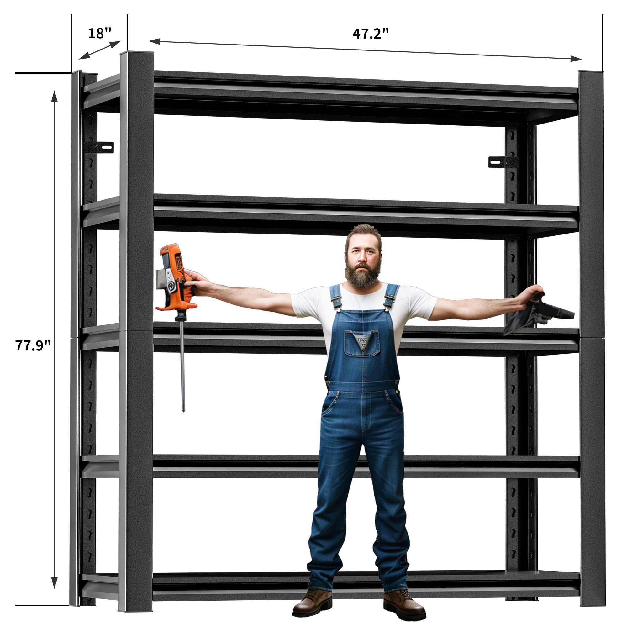 Garage Shelving (2 Count)