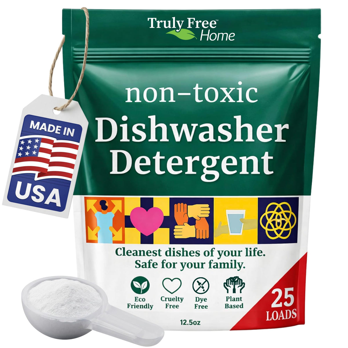 Dishwasher Detergent Powder (12.5 Ounce)