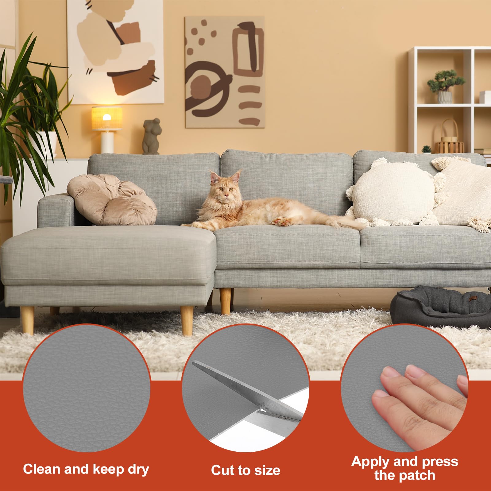 Leather Patches Tape for Furniture
