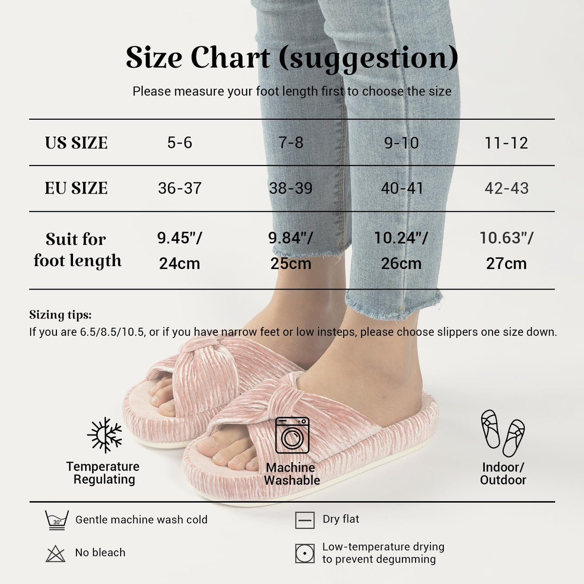 Slippers for Women Memory Foam House Bedroom Bow Crossbands Pearlescent Slipper Shoes Comfy Trendy Gift Slippers Pink Size 7 8 6.5