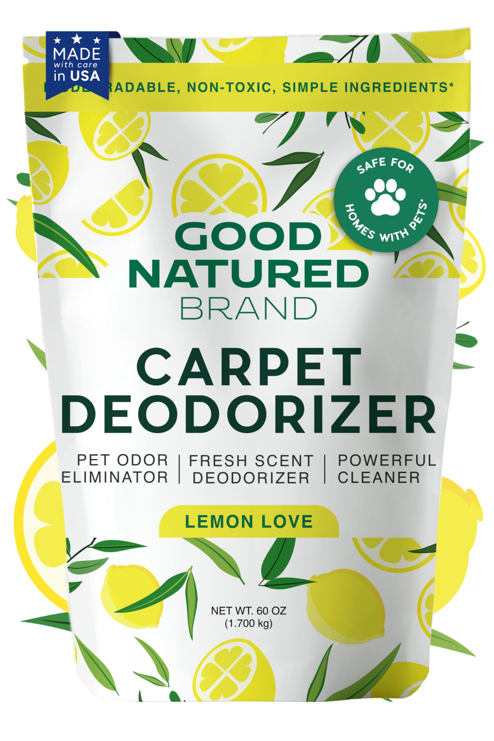Carpet Deodorizer & Freshener Powder (60 Ounce)