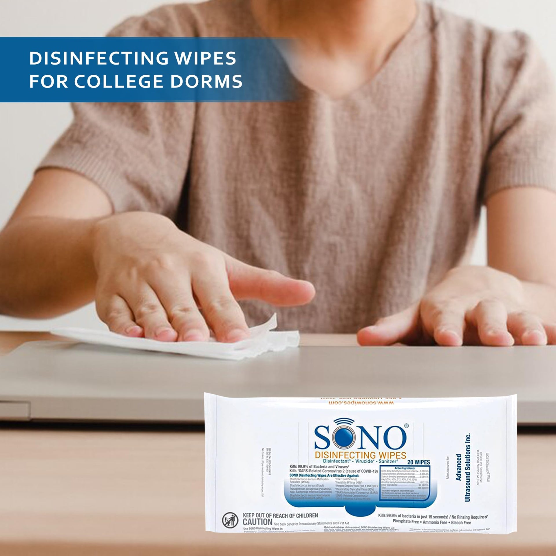 Disinfecting Wipes (320 Count)