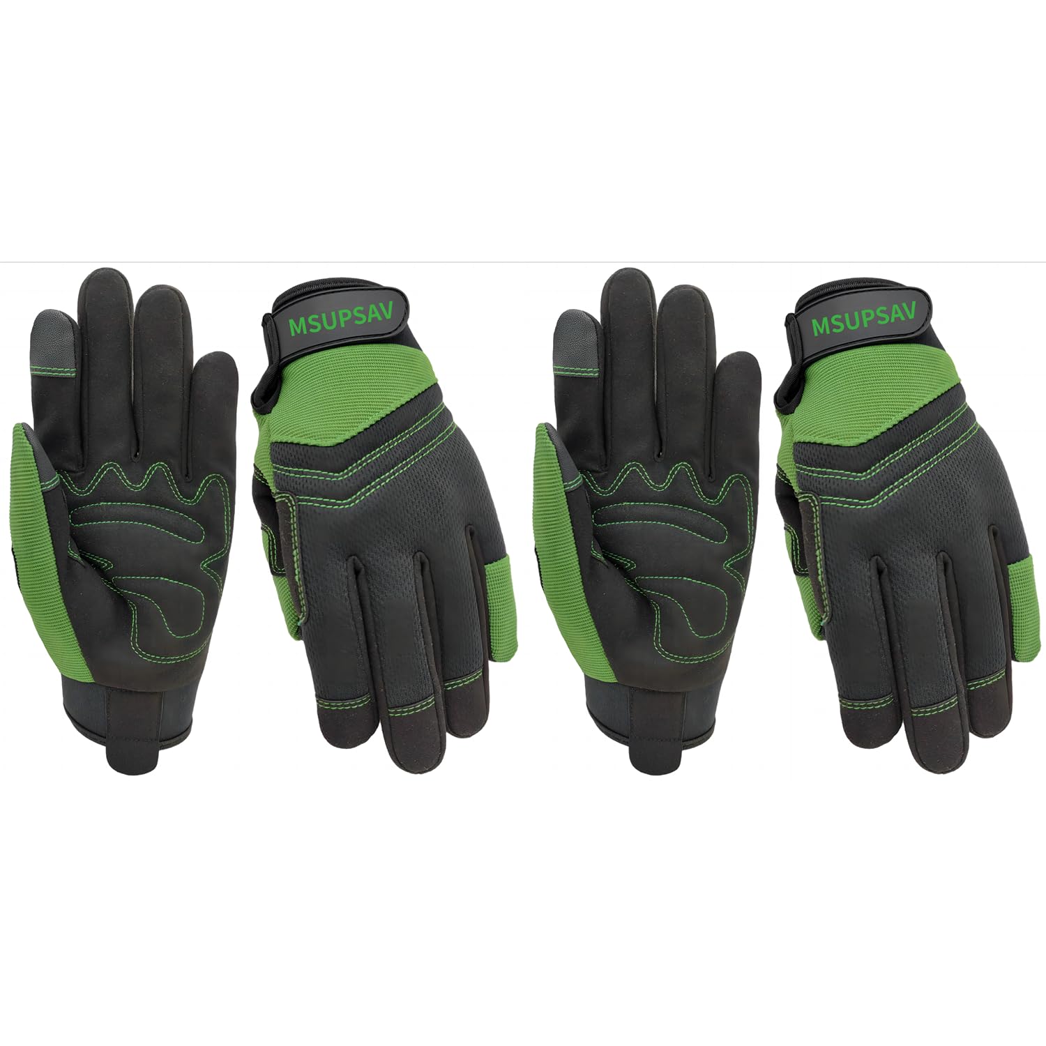 2 Pairs Outdoor Work Gloves
