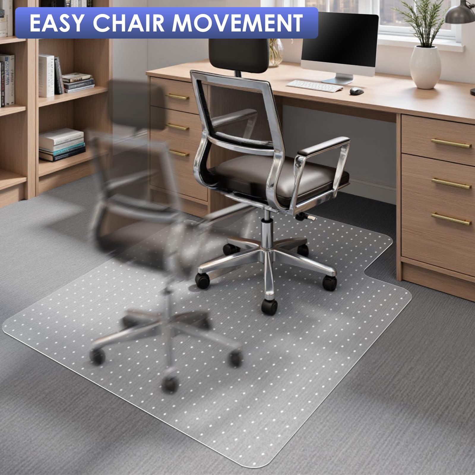 Office Chair Mat for Carpet (2 Count)
