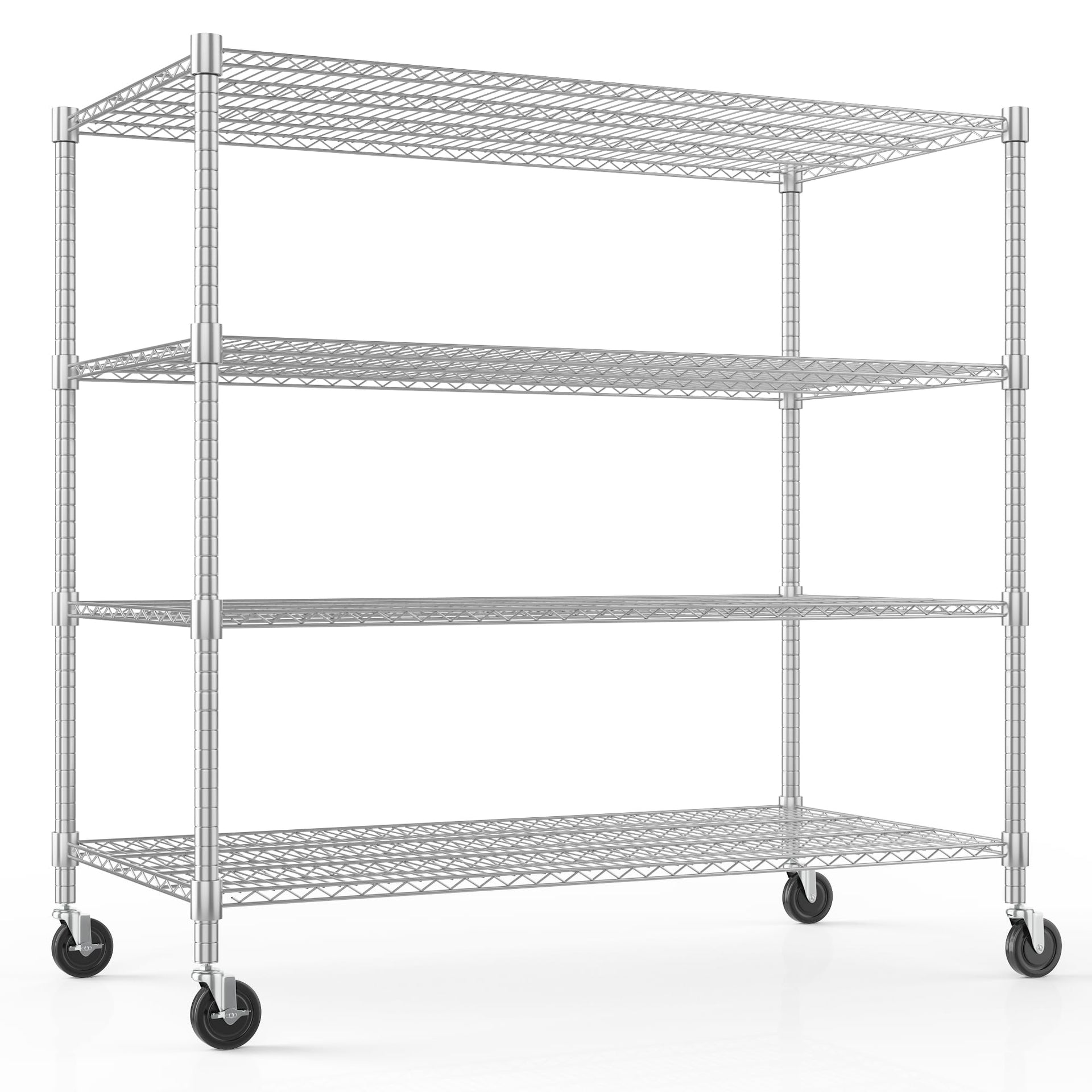 Storage Shelves with Wheels