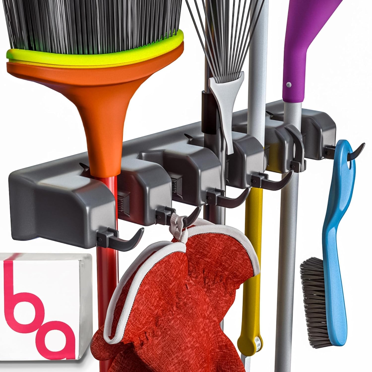Broom Holder Wall Mount