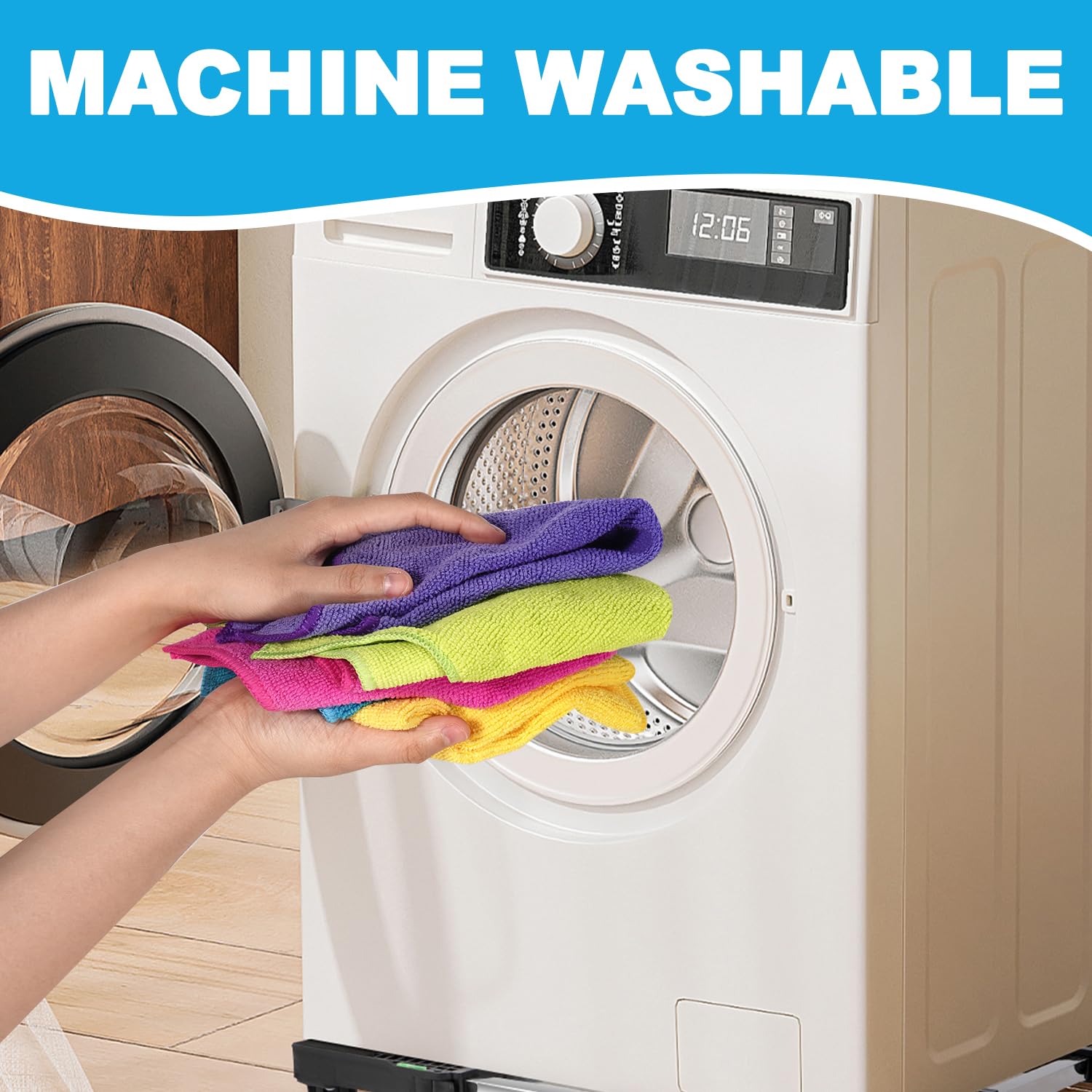 Microfiber Cleaning Cloth (15 Count)